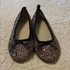 Crewcuts Multicolor Glitter Ballet Flats